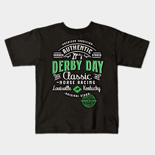 Derby Day Horse Racing Party Kids T-Shirt